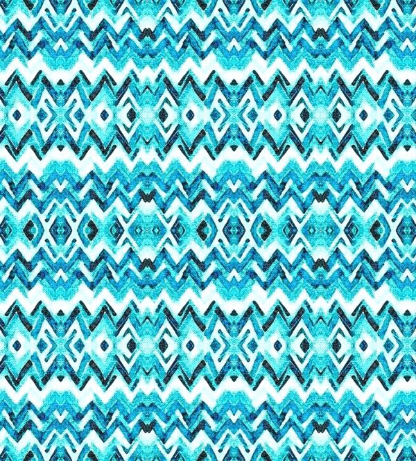 Vibrant zigzag–diamond geometric pattern