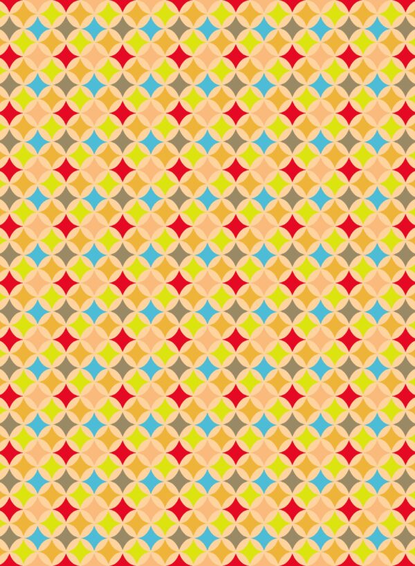 Repeating geometric tessellation