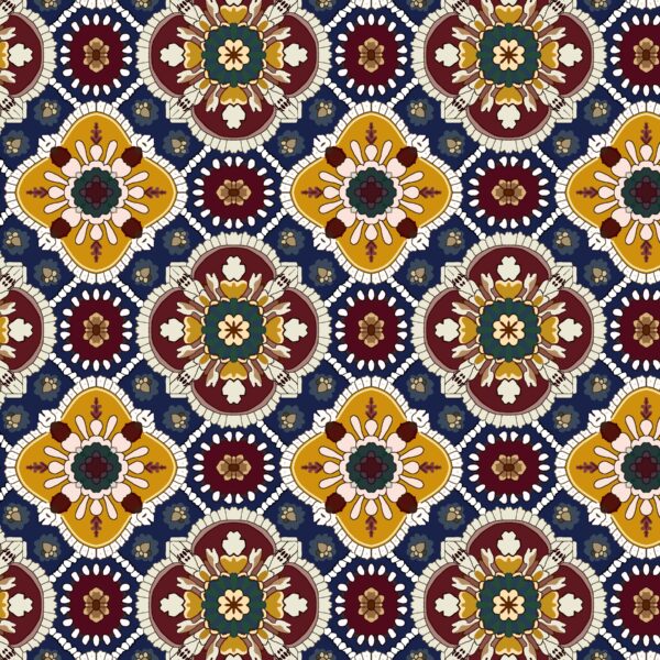 Grey Tribal Geometric