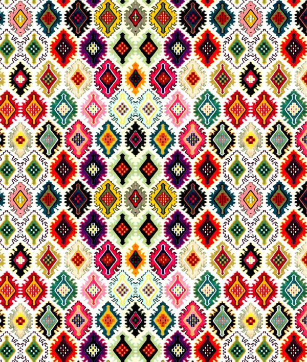 Vibrant ethnic pattern