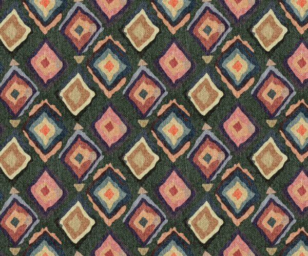 Handcrafted geometric pattern