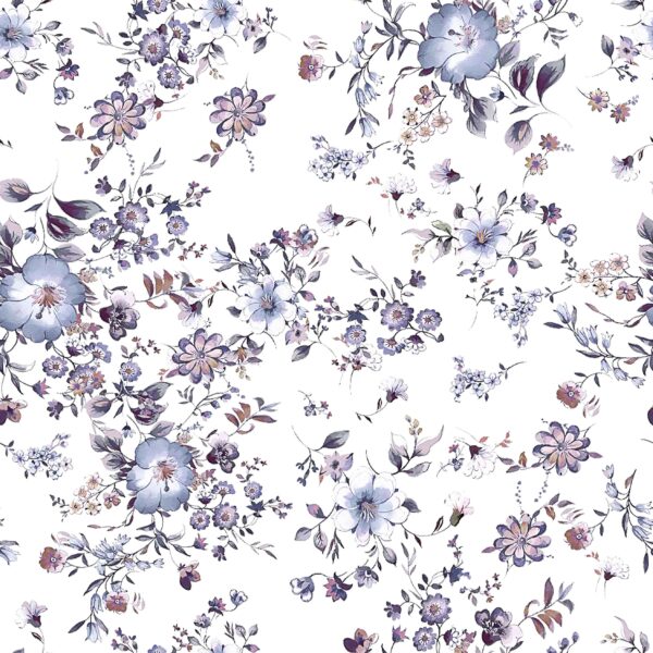 Watercolor floral seamless pattern