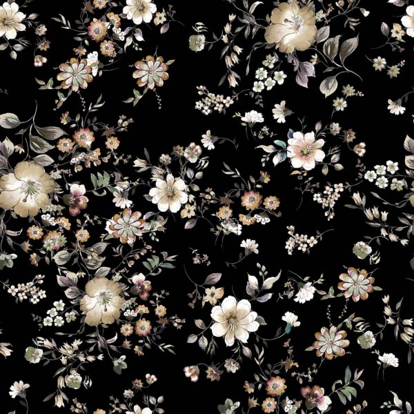 Seamless all-over floral pattern