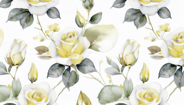 Lemon & Slate Modern Roses