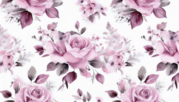 Monochromatic Mauve Rose