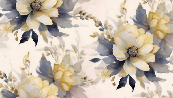 Amber & Indigo Velvet Wash