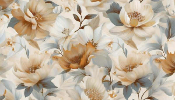 Amber & Slate Filament Bloom