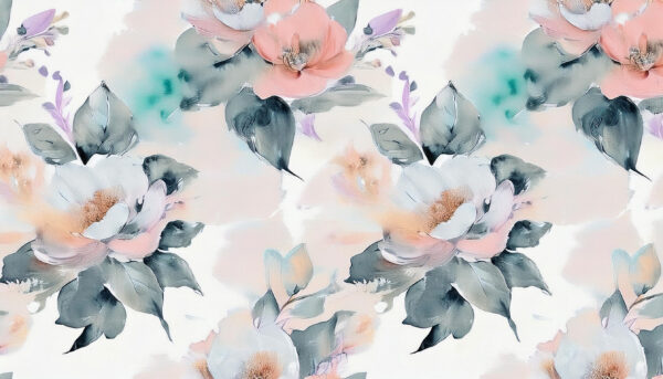 Coral Blush & Slate Studio Drift