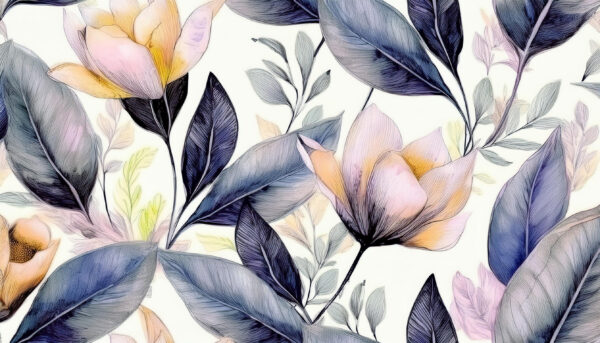 Radiant Indigo & Honey Bloom