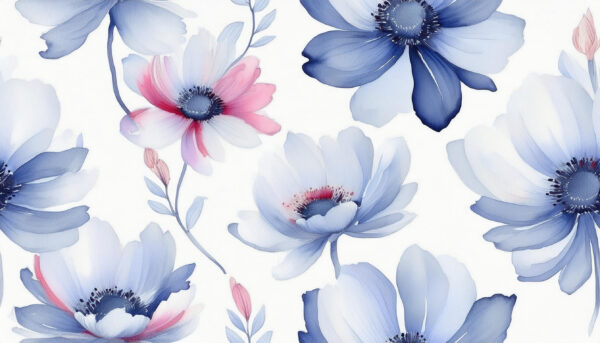 Azure Anemone & Blush Core