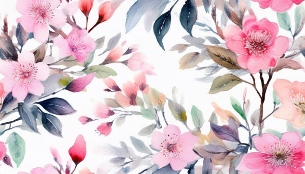 Sakura Mist & Slate Leaf