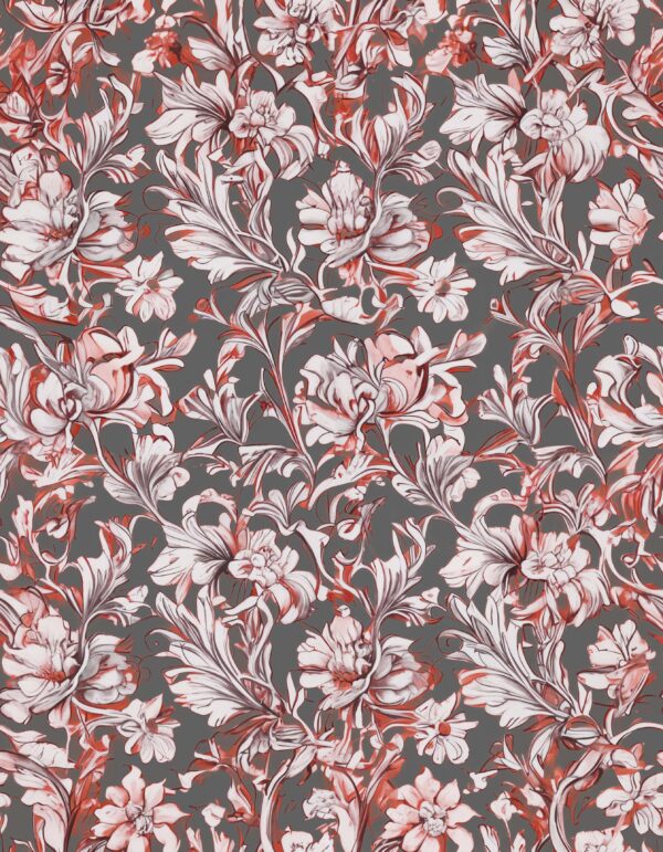 Obsidian Slate & Copper Scroll