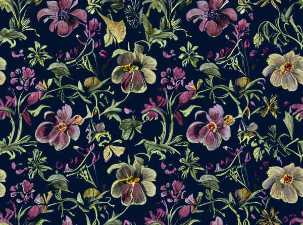 Mossy Olive & Ultraviolet Drift