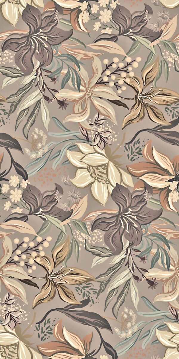 Antique Sepia & Sandstone Bloom