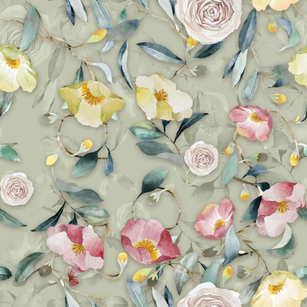 Dusty Rose & Citron Sage Garden