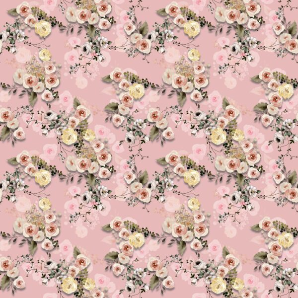 Dusty Rose & Champagne Rose Medley