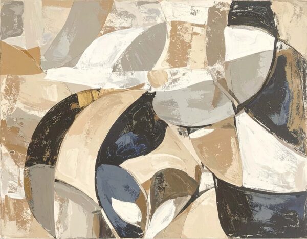 Slate & Amber Brutalist Arc Study