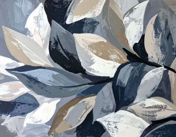 Slate & Pearl Impasto Branch