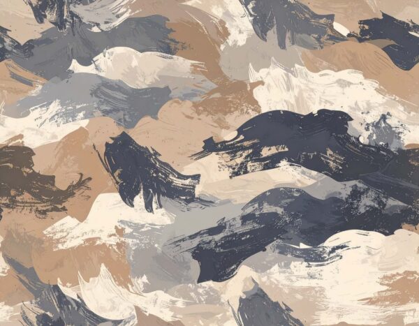 Slate & Amber Mineral Impasto