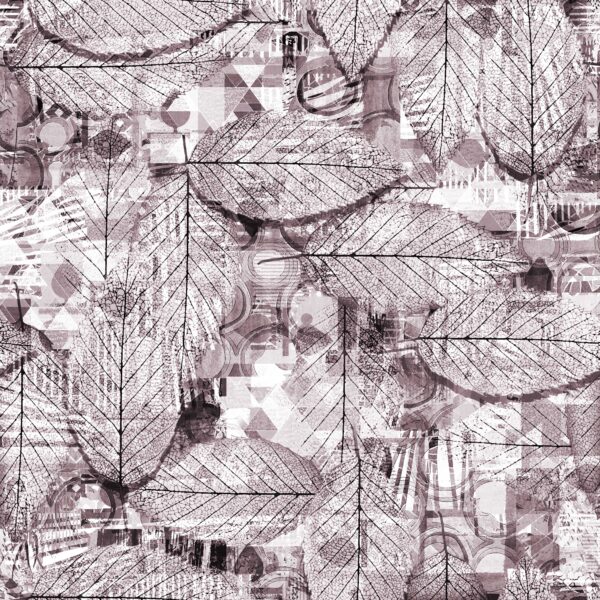 Amethyst Skeleton Leaf Drift