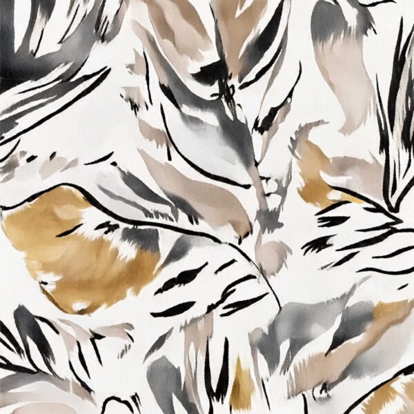 Ochre & Ash Tiger-Gestural Drift