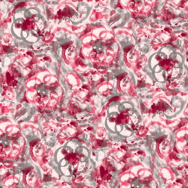 Ruby & Ash Gestural Bloom