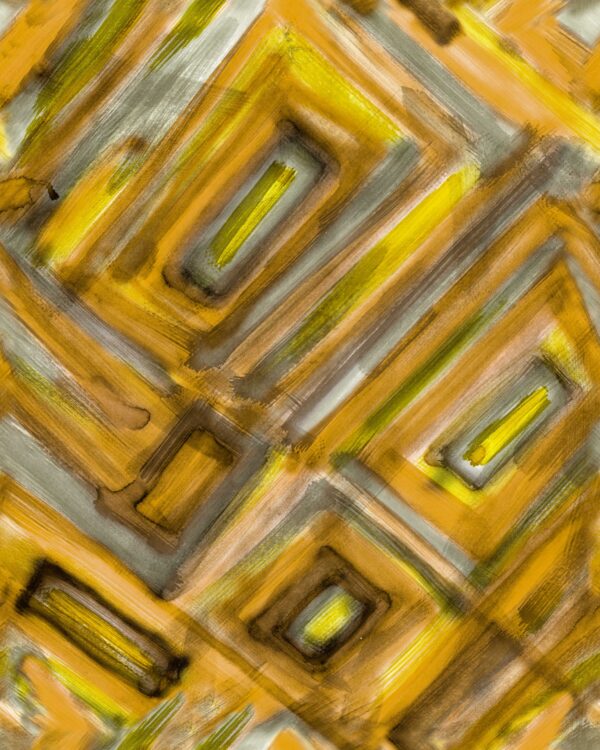 Ochre & Iron Concentric Sweep