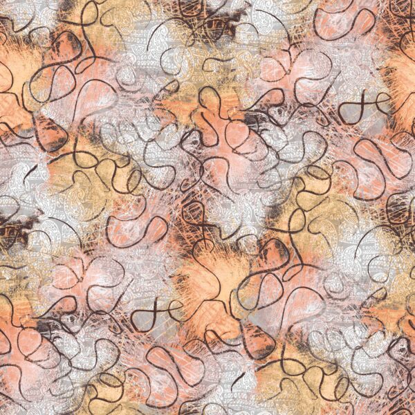 Amber & Paisley Scribble Drift