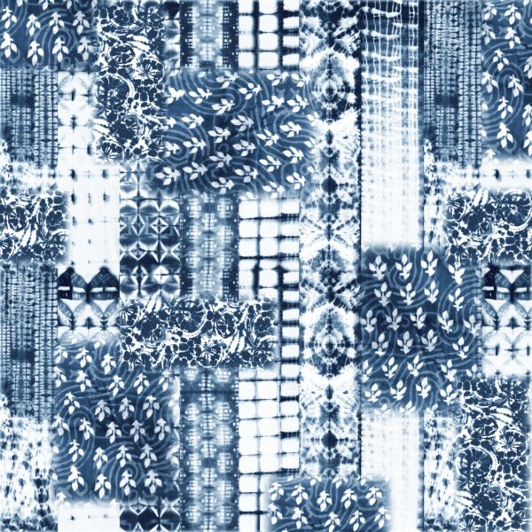 Indigo Patchwork Shibori