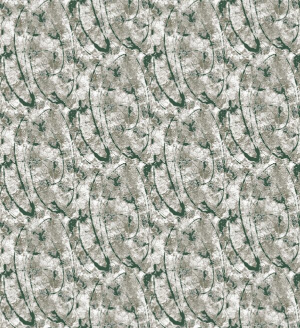 Olive & Bone Eroded Spiral