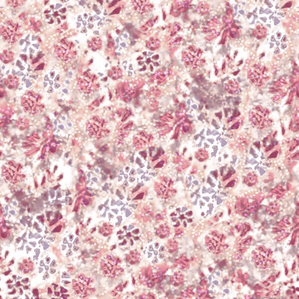 Blush & Plum Dotted Bloom