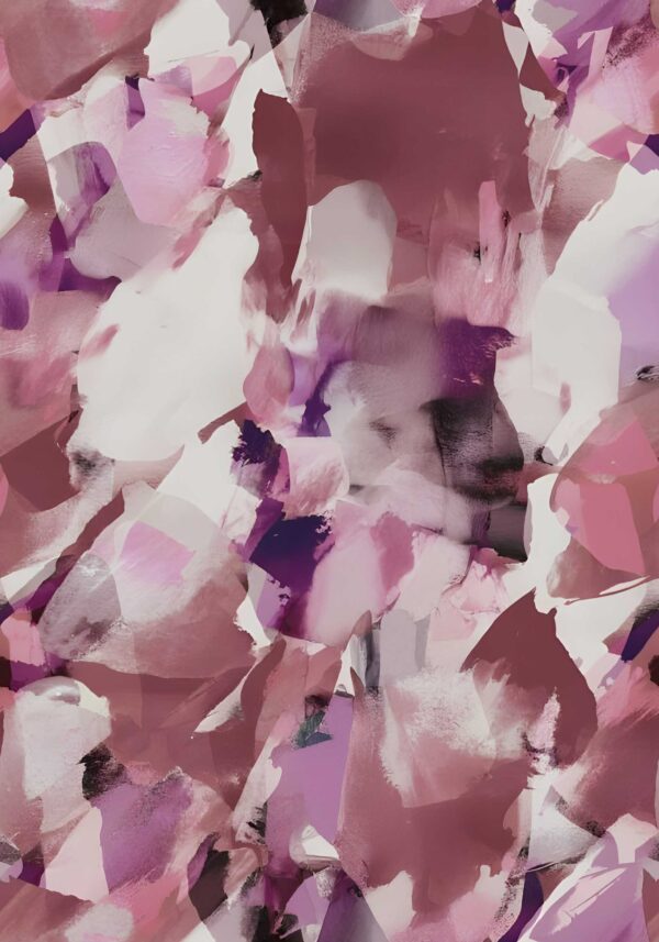 Magenta-Quartz & Mauve-Earth Fragment