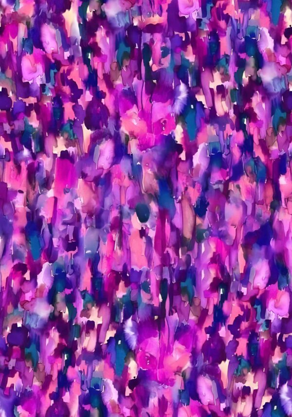 Amethyst & Fuchsia Fluid-Mottling Fragment