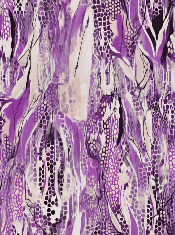 Amethyst & Ivory Integumentary Fragment