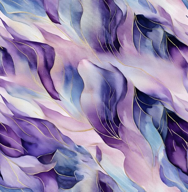 Amethyst & Glacial-Slate Luminous Fragment