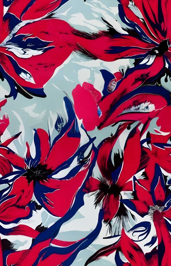 Crimson-Quartz & Lapis Kinetic Botanical