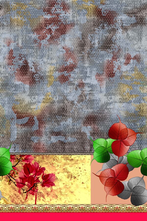 Textured Botanical Constructivist Study- Layer File