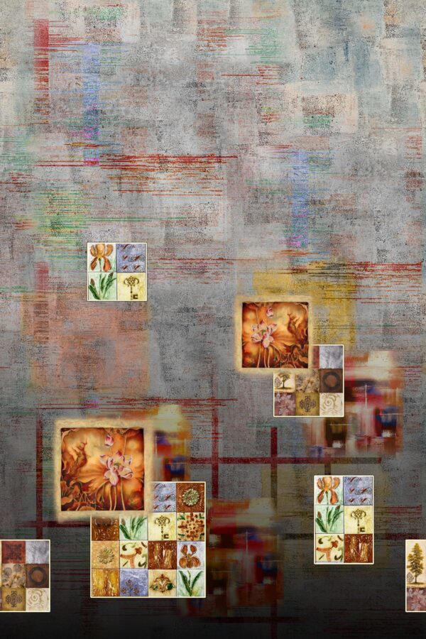 Modern Mosaic Expressionist Study- Layer File