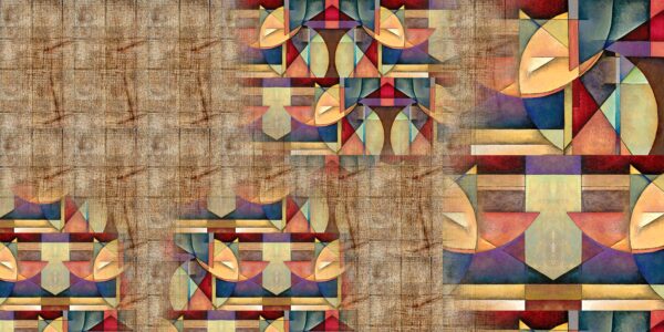 Constructivist Cubist Mosaic Study- Layer File