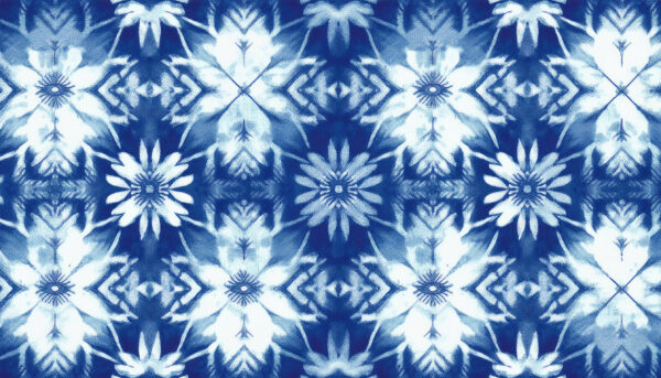 ndigo Shibori Bloom