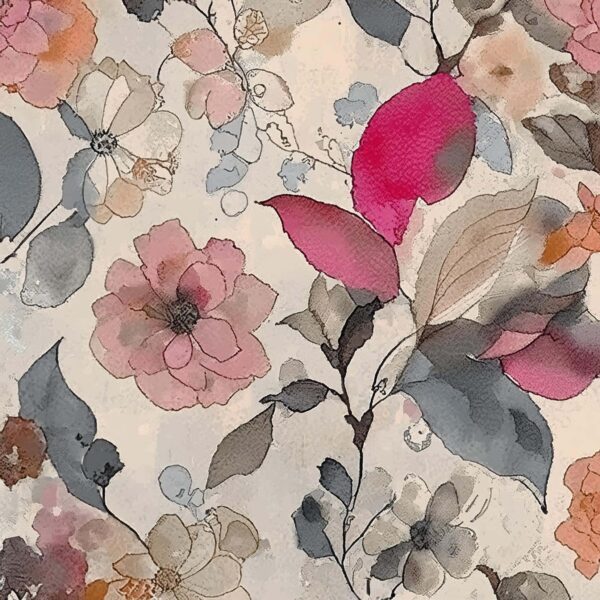 Rose & Slate Botanical Study