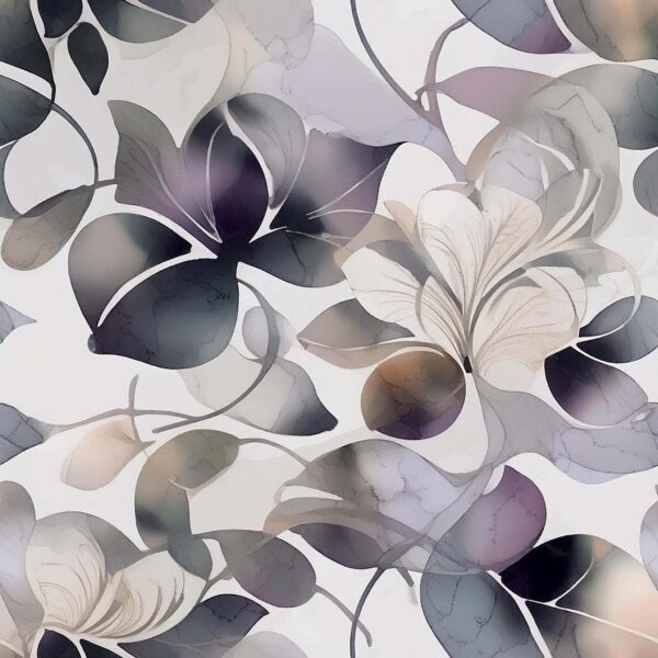 Plum & Ash Botanical Study