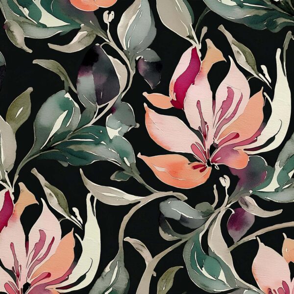 Night-Garden Botanical Study