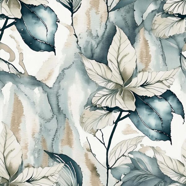 Navy & Sand Botanical Wash