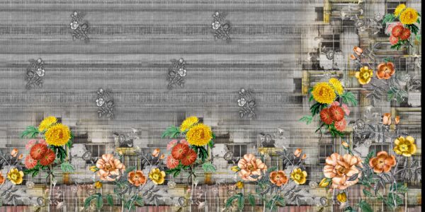 Modern Chrysanthemum & Urban Masonry Study- Layer File