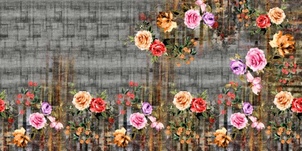 Atmospheric Rose & Weathered Canvas Study- Layer File