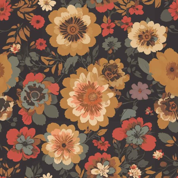 Vintage Baroque Botanical
