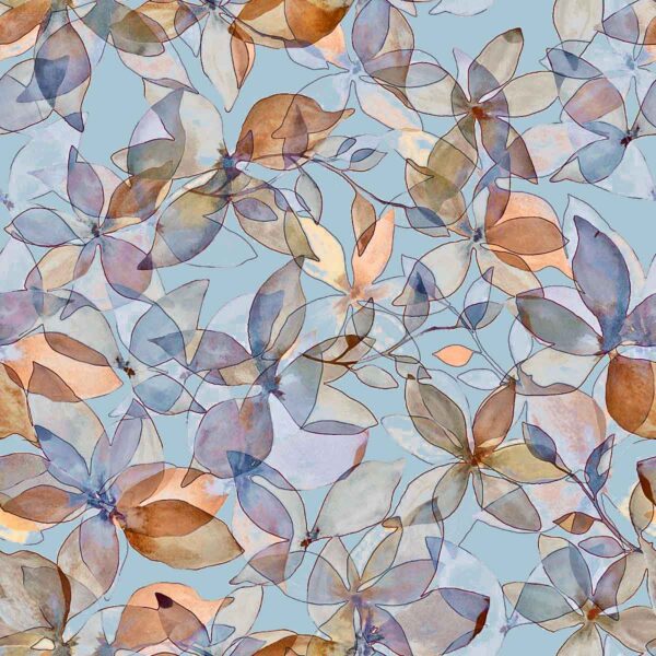 Glacial Steel Luminous Bloom