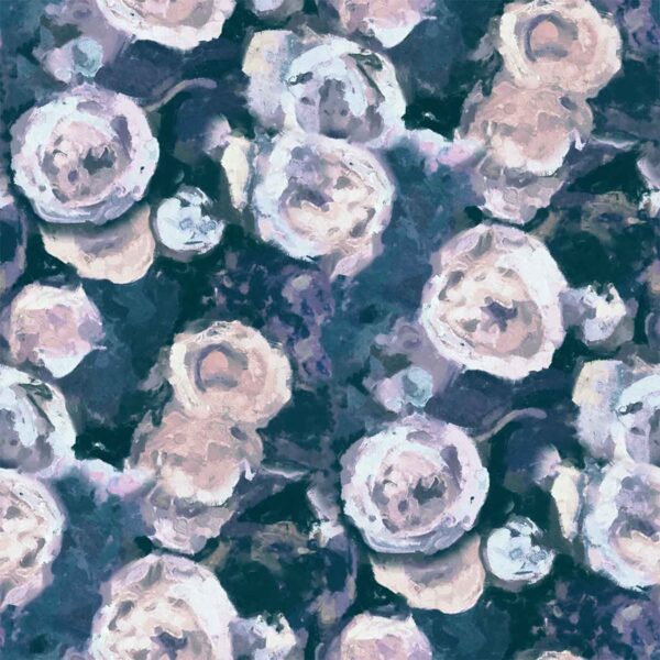 Midnight-Frost Impressionist Rose