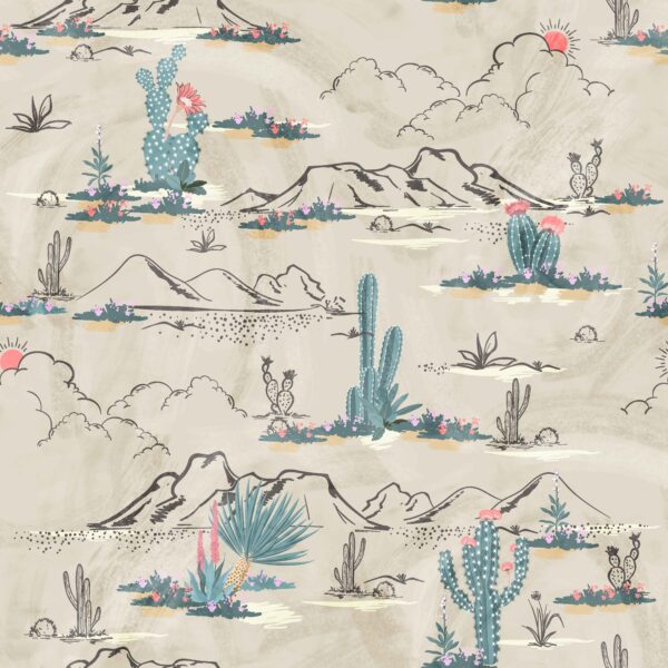 Dusty-Mesa Narrative Landscape